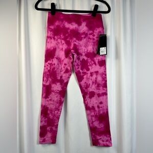 Bebe Sport Tie-Dye Capri  Leggings Size Small Retails $69 NWT